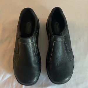 Othr Black Slip-On Casual Leather Shoes